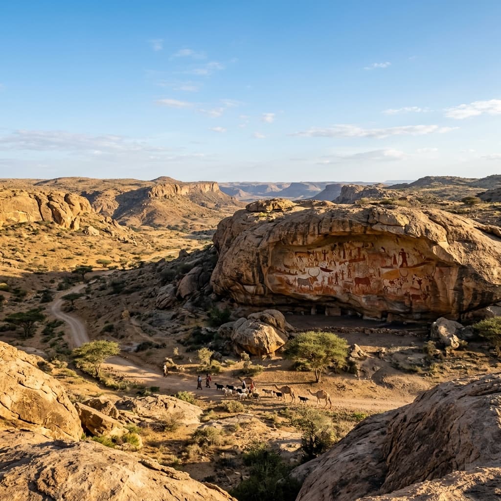 Laas Geel Cave Paintings Tour